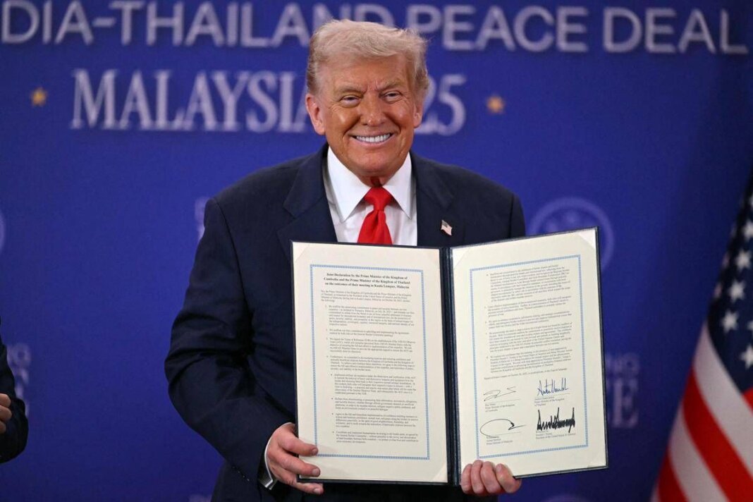 Trump in Asia, missione tra pace e dazi. Messaggio a Xi sull’Ucraina: “Ci aiuti con la Russia”